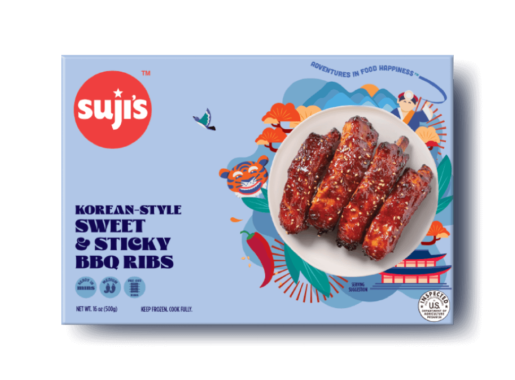 Korean-Style Sweet & Sticky BBQ Ribs